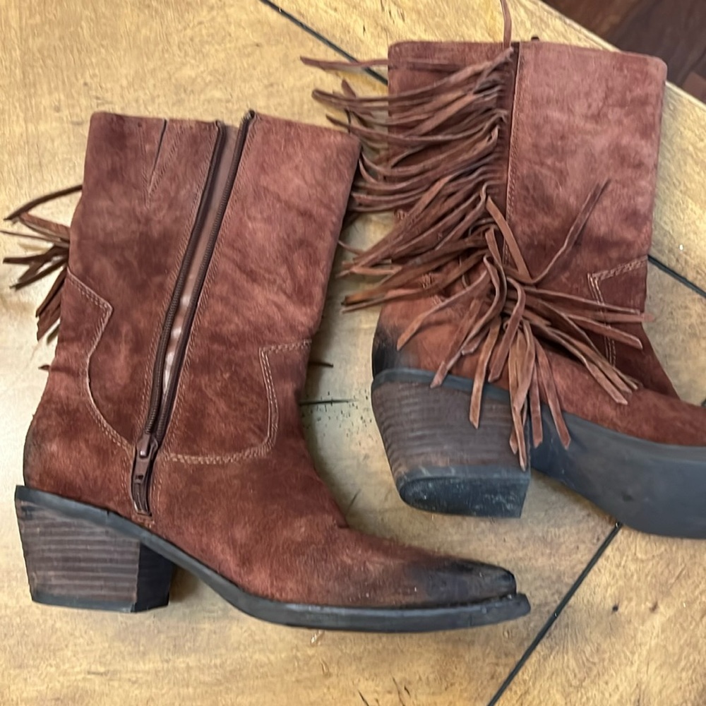 Carlos by Carlos Santana vintage style boots size 7 1/2 medium